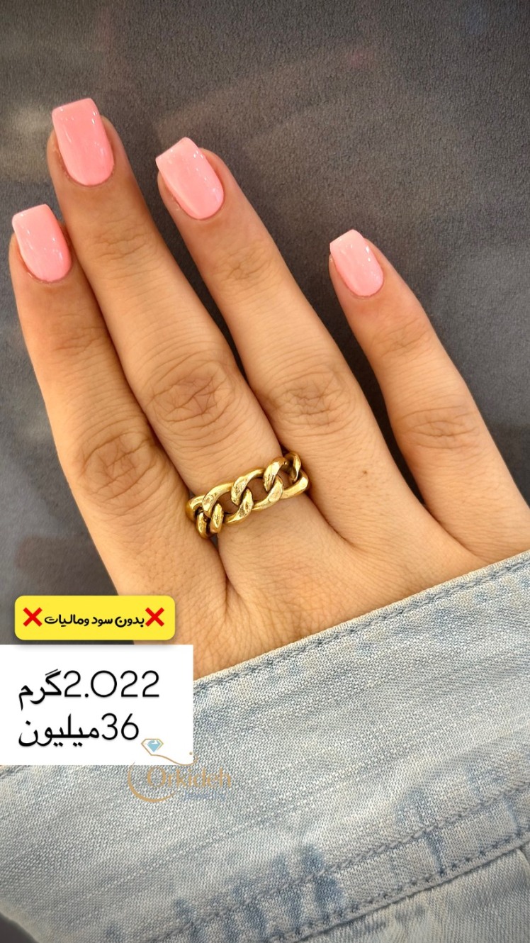 انگشتر کارتیه کم اجرت بدون سود و مالیات