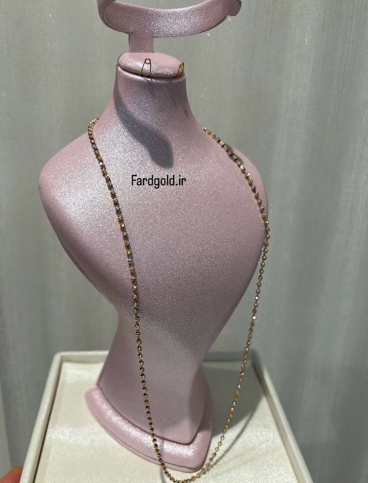 زنجیر طلا رو لباسی البرناردو طلای 18 عیار کد X60738