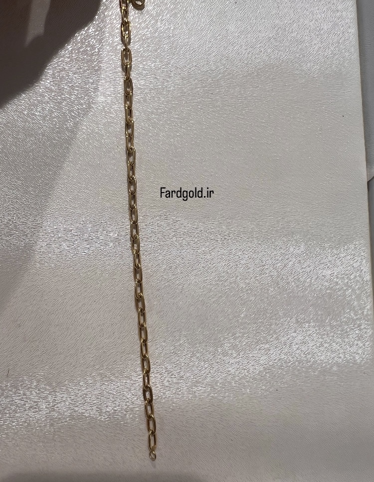 دستبند طلا یورمن شانل طلای 18 عیار کد X1 60702