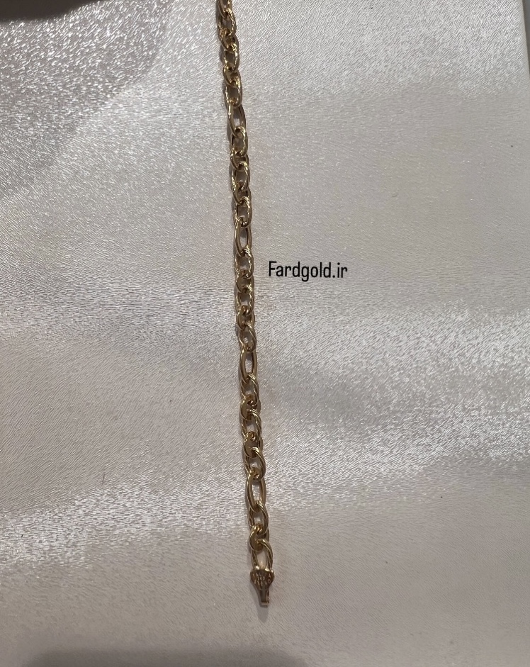 دستبند طلا هرمس طلای 18 عیار کد X60766