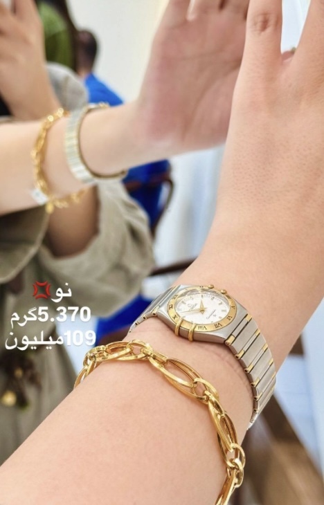  دستبند زنجیری‌کم اجرت،بدون سود و مالیات 