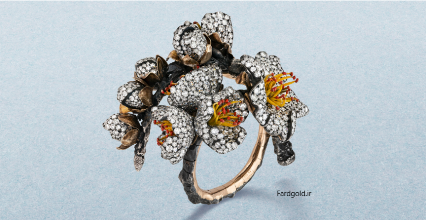 دستبند جواهر طلای فرد کد یک