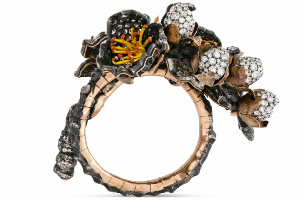 دستبند جواهر طلای فرد کد یک