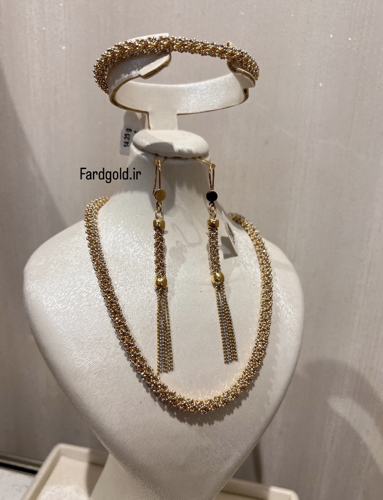 سرویس طلا خودکاری طلای 18 عیار کد X60721