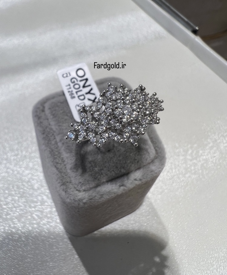  انگشتر طلا انیکس طلای 18 عیار کد X60627 