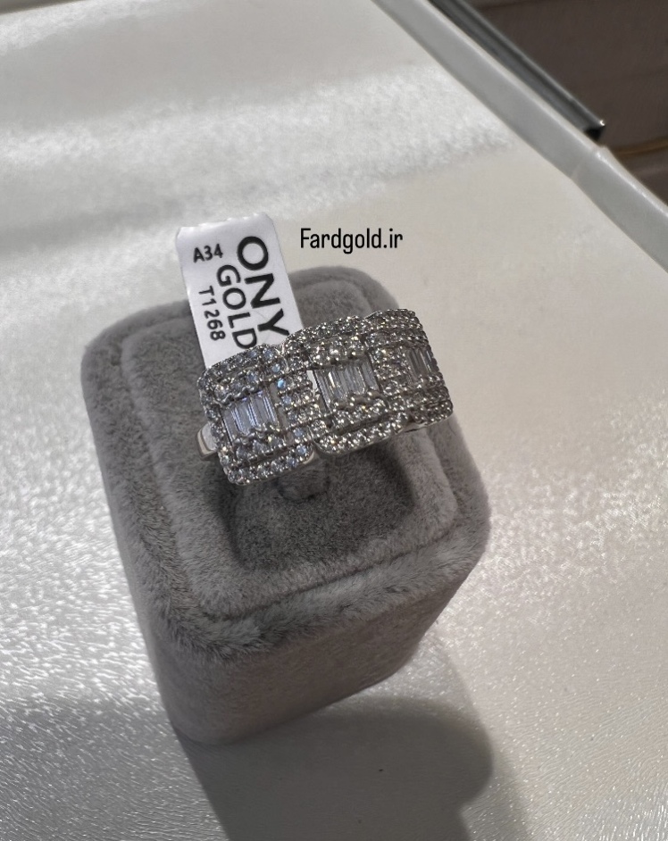 انگشتر طلا انیکس طلای 18 عیار کد X60627