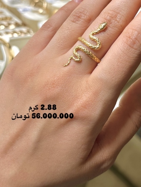 انگشتر مار کم اجرت، بدون سود و مالیات
