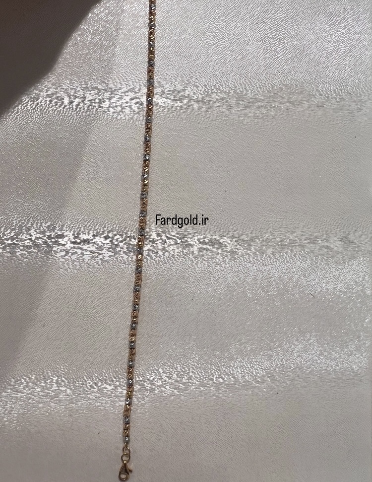  دستبند طلا گوی آلبرناردو طلای 18 عیار کد X60740 