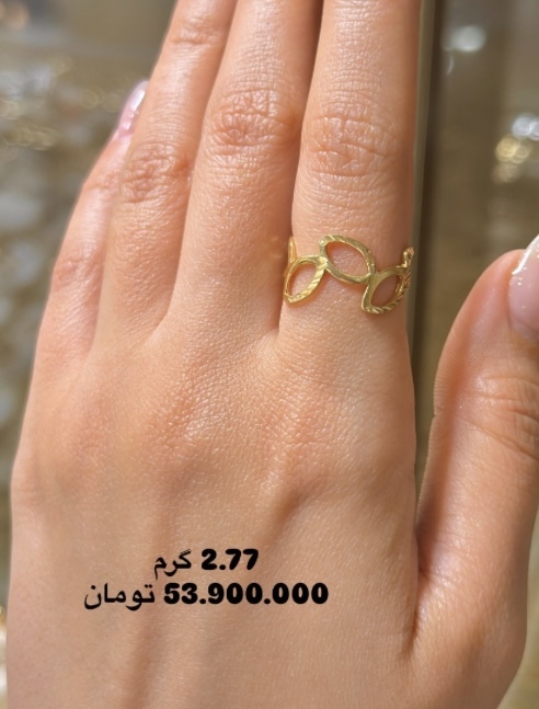 انگشتر مینیمال کم اجرت بدون سود و مالیات