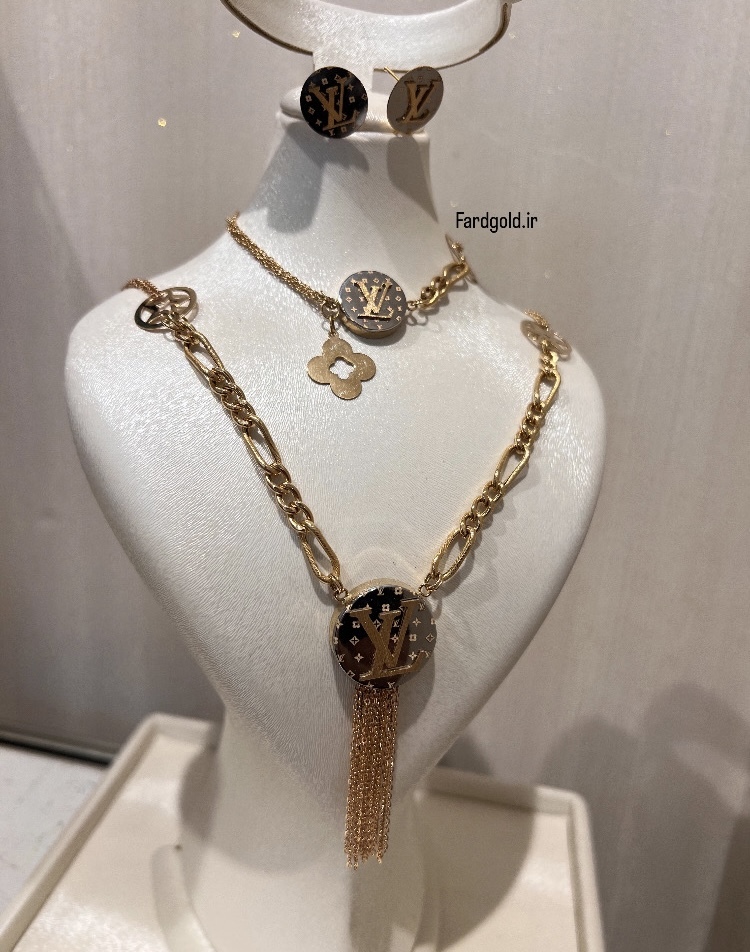 سرویس طلا لویی ویتن 18 عیار کد X60687