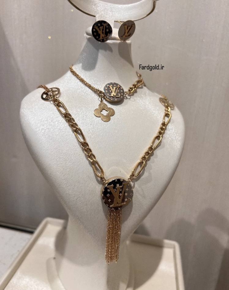 سرویس طلا لویی ویتن 18 عیار کد X60687