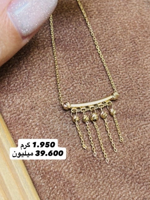 گردنی طلا دخترانه کم اجرت بدون سود و مالیات